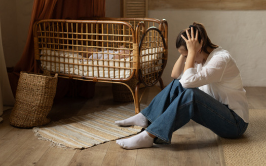 A report by the Policy Center for Maternal Mental Health showed only 22% of women who screened positive for depression received mental health treatment. (Adobe Stock)